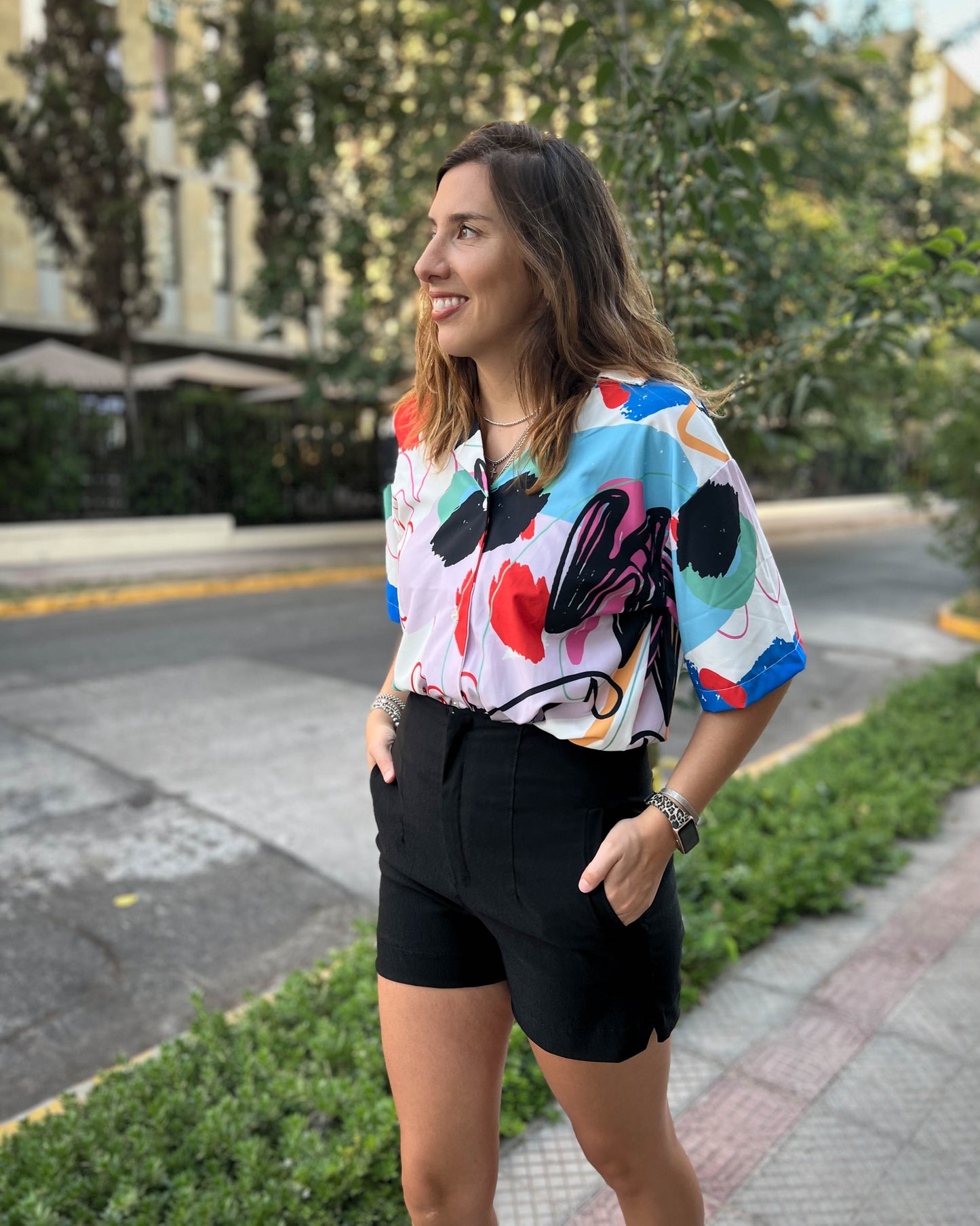 SHORT SASTRERO NEGRO.