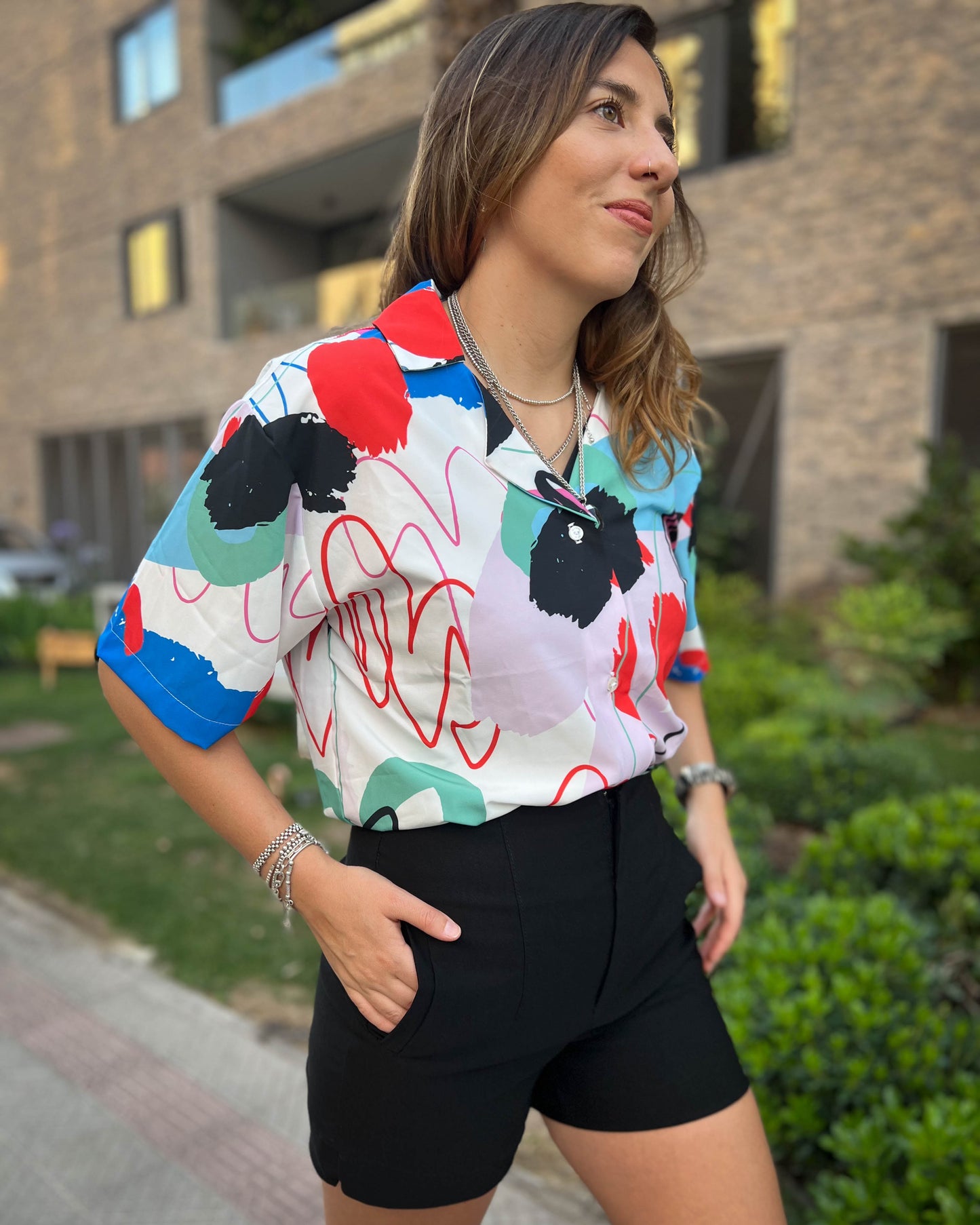 SHORT SASTRERO NEGRO.