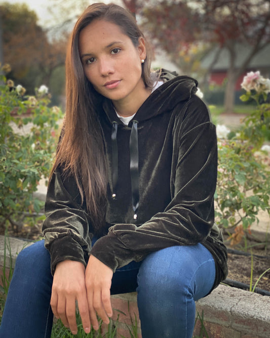 POLERÓN OVERSIZE VERDE MUSGO.