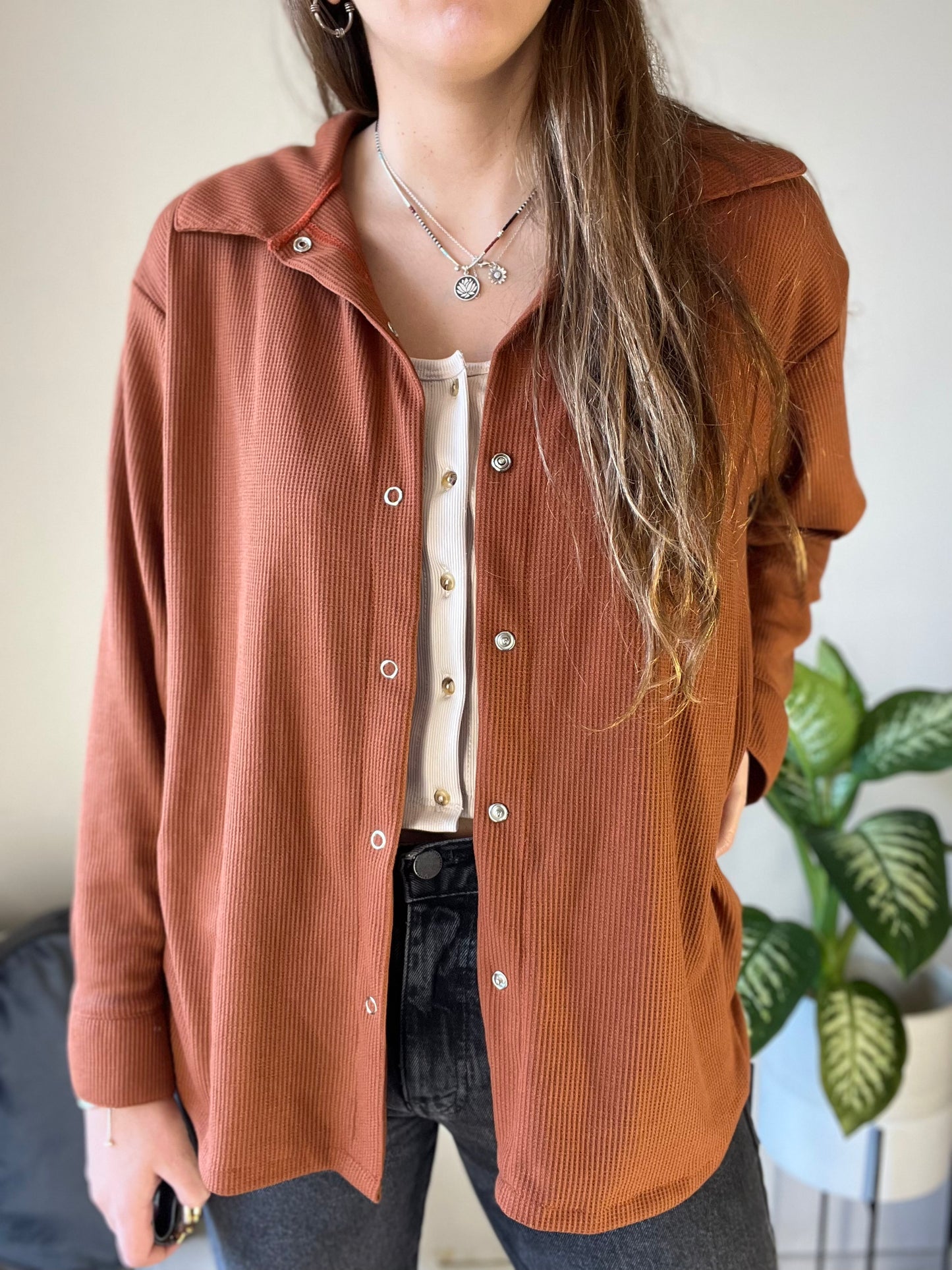 MAXICAMISA TERRACOTA.